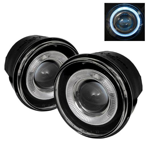 Spyder Auto Projector Fog Lights 05-10 Commander, Grand Cherokee - Click Image to Close